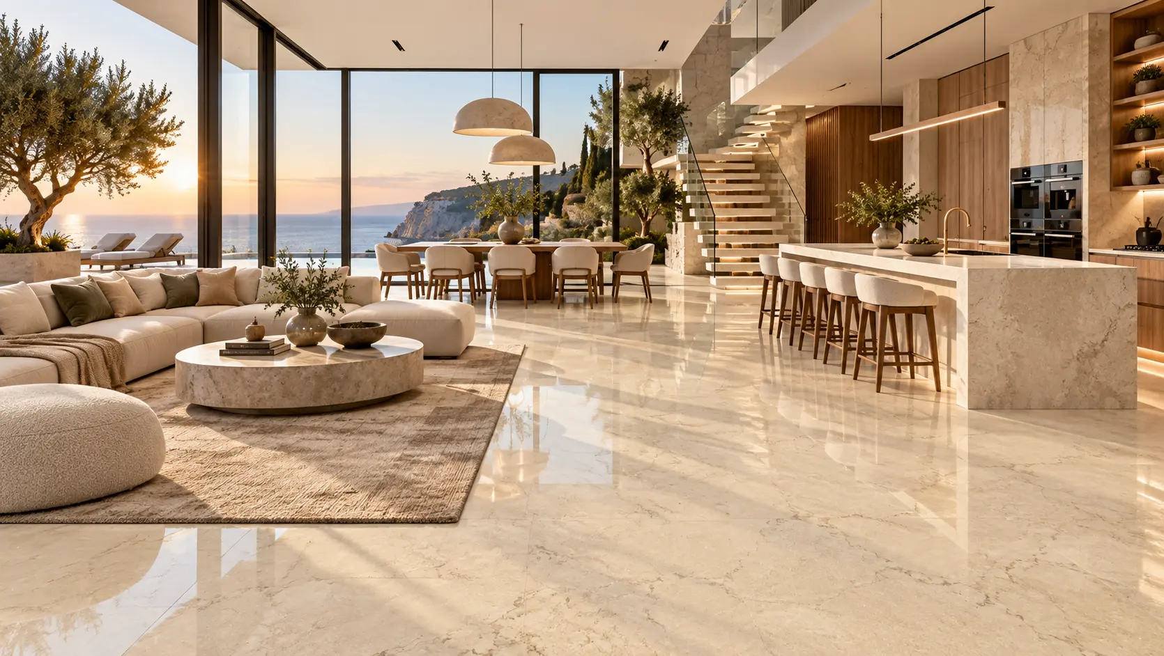 Ambiente con la placa Oro di Sicilia