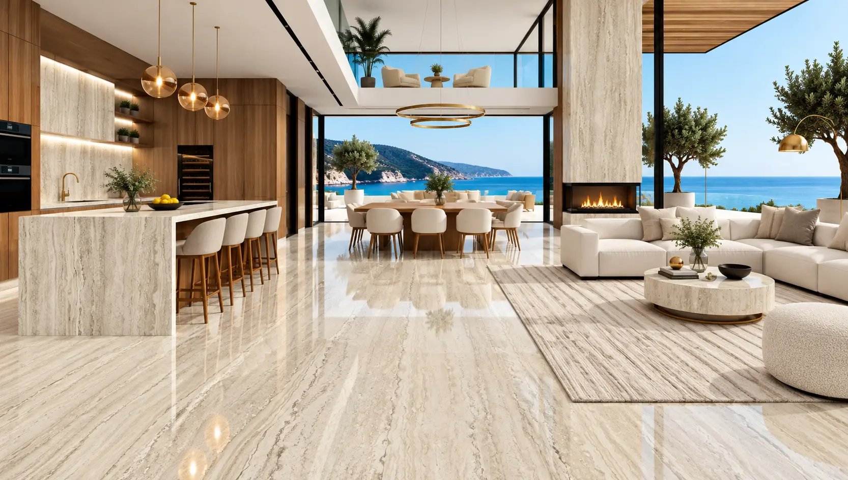 Ambiente con la placa Miele di Toscana